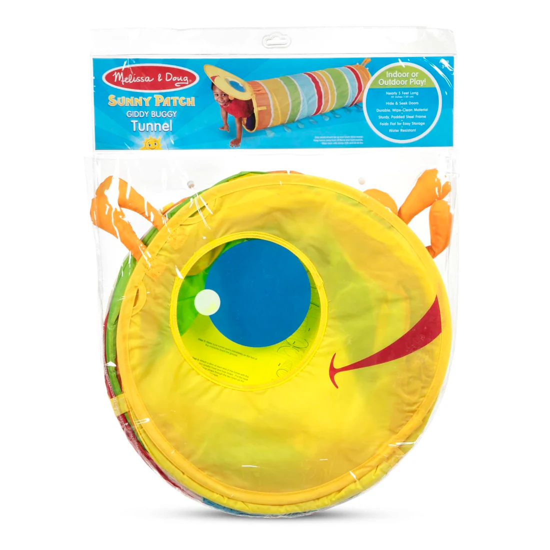 Melissa & Doug Sunny Patch Giddy Buggy Tunnel - Image 2