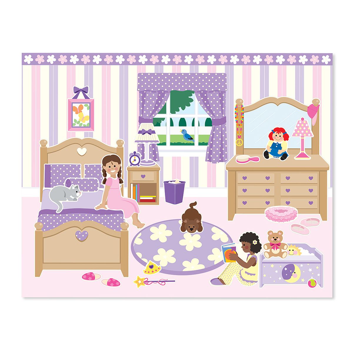Melissa & Doug Reusable Sticker Pad - Play House! - Image 2