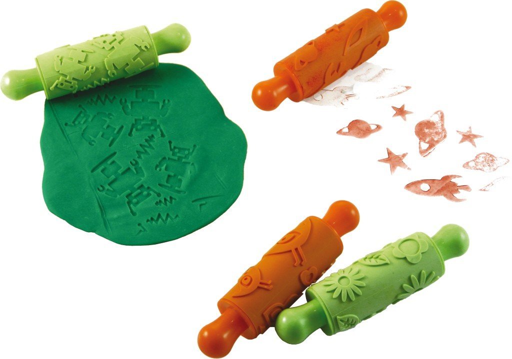 Anthony Peters Rubber Rolling Pins - Retro (Set of 4) - Image 2