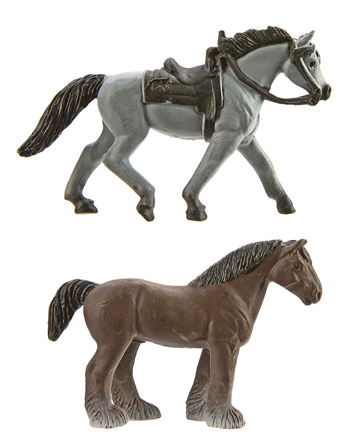 Horses and Riders Toob - Hand Painted Toy Miniature Figurines (Set of 10) - Image 2