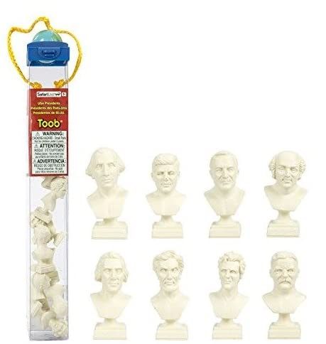 USA Presidents Toob - Hand Painted Toy Miniature Figurines (Set of 8) - Image 2
