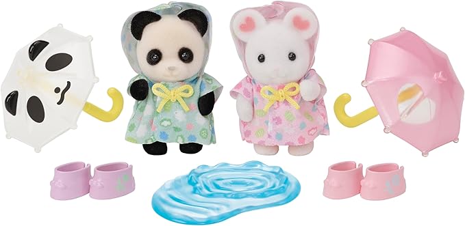 Sylvanian Families Nursery Friends - Rainy Day Duo - Image 4