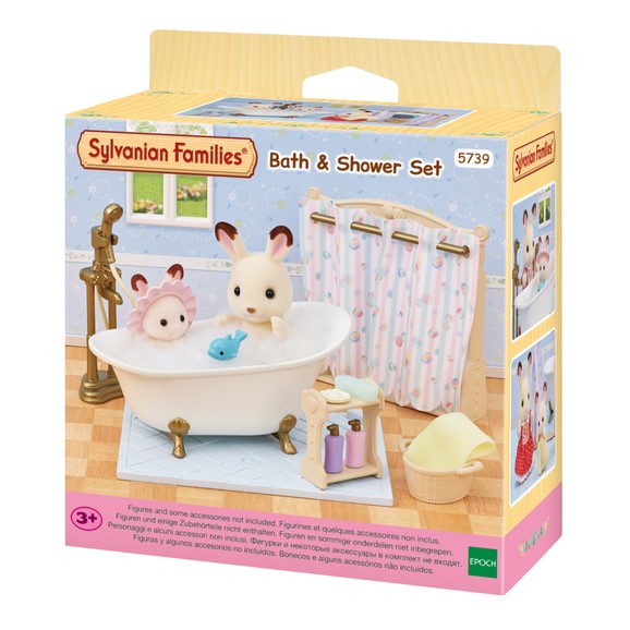 Sylvanian Families Bath & Shower Set