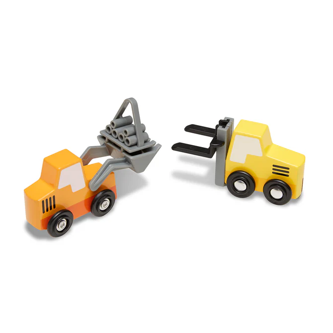 Melissa & Doug Construction Site Vehicles (8 Pieces) - Image 4