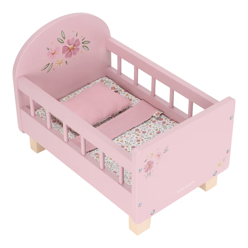 Little Dutch Wooden Doll Bed - Image 5