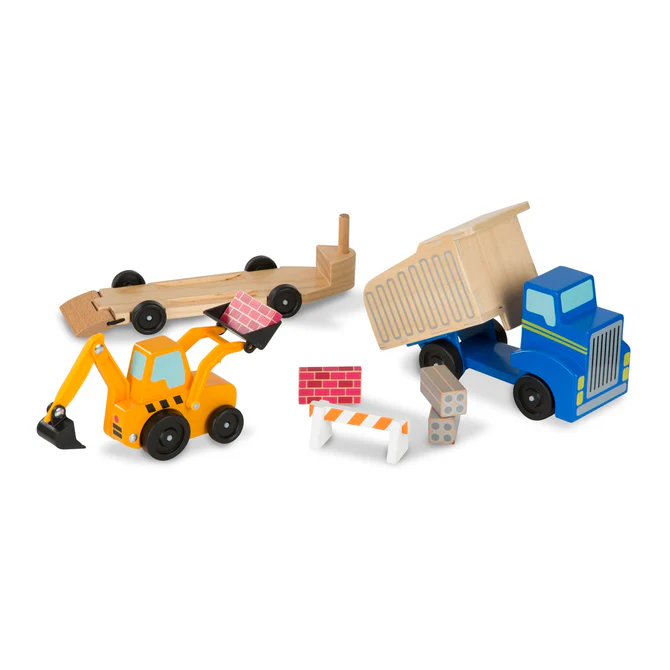 Melissa & Doug Dump Truck & Loader - Image 2