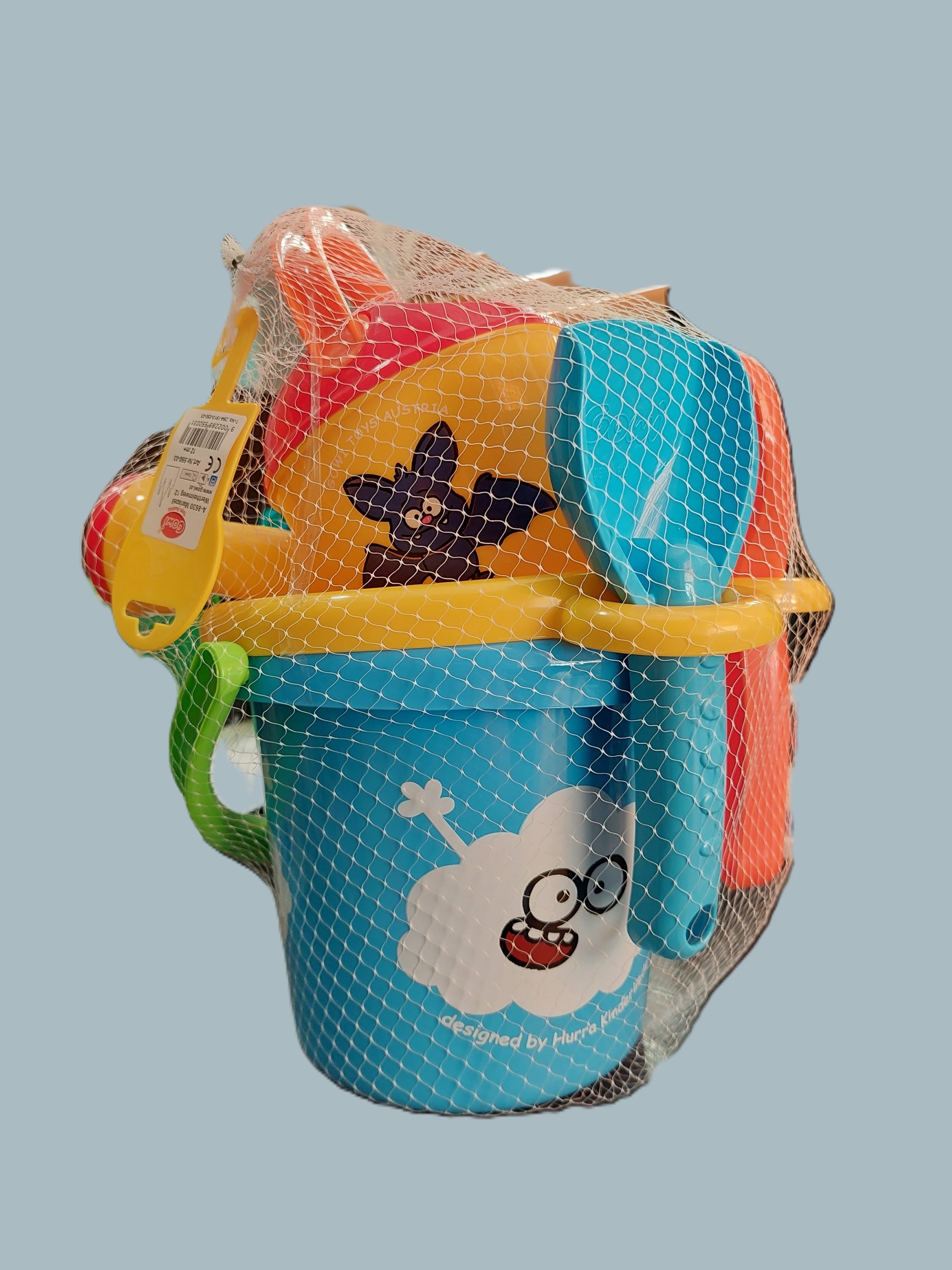 Gowi 18cm Bucket, watering can, Sieve, Spade and Rake