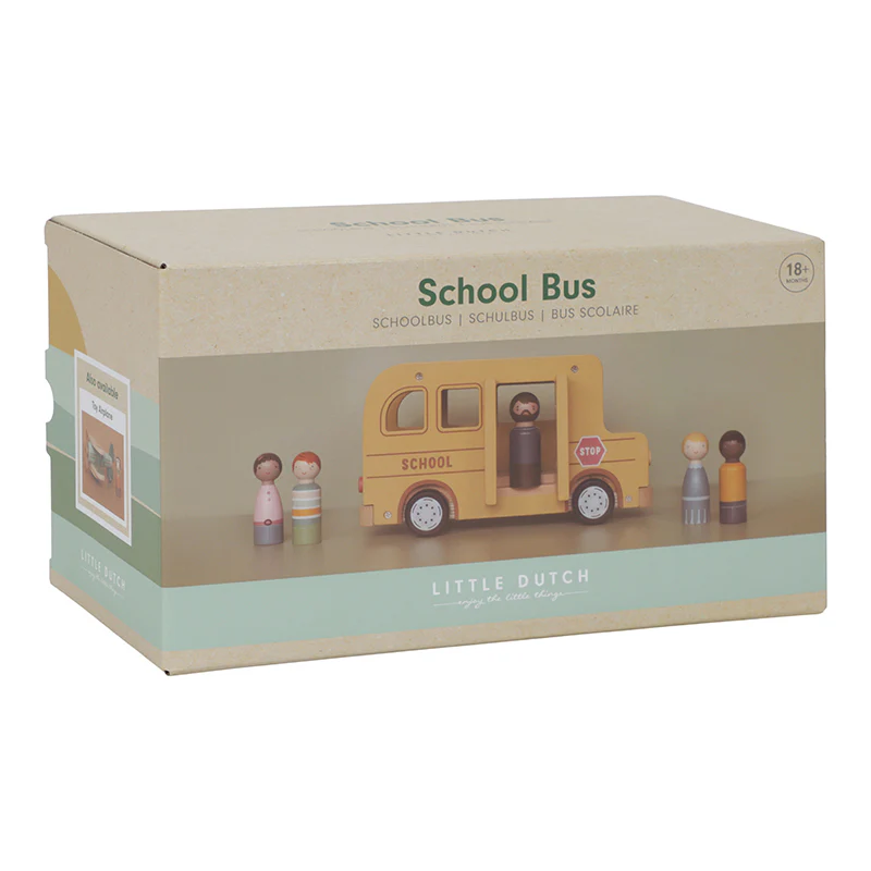 Little Dutch School Bus (7 Pieces) - Image 4