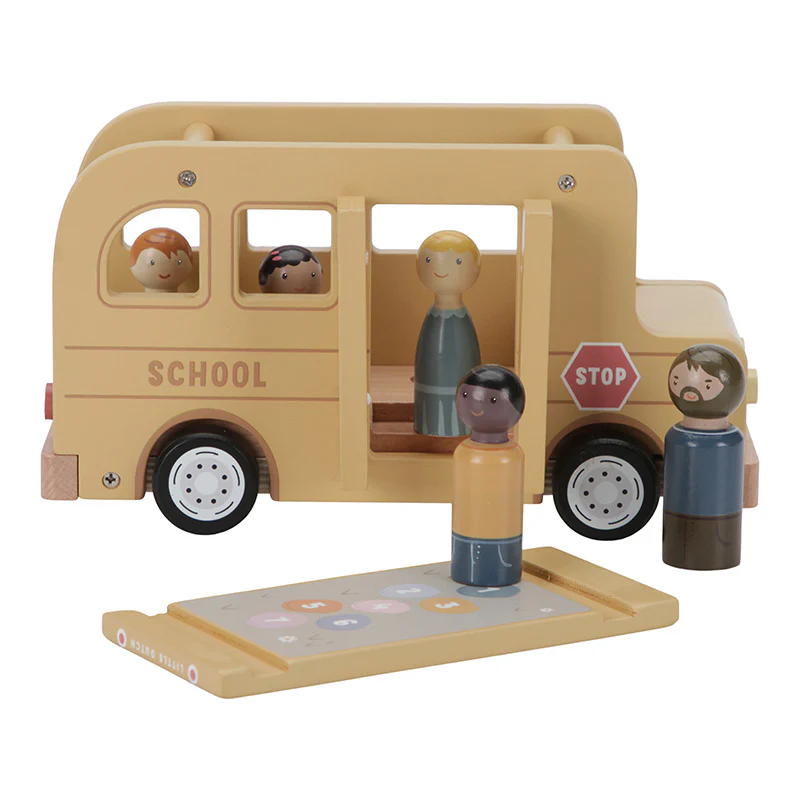Little Dutch School Bus (7 Pieces) - Image 3