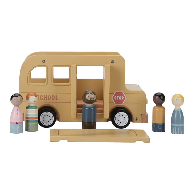 Little Dutch School Bus (7 Pieces) - Image 2