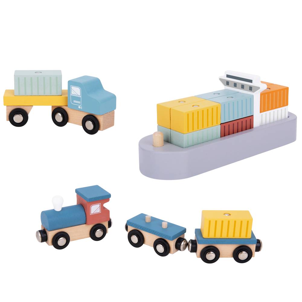 TookyToy – Port Crane Set (24 Pieces) - Image 4