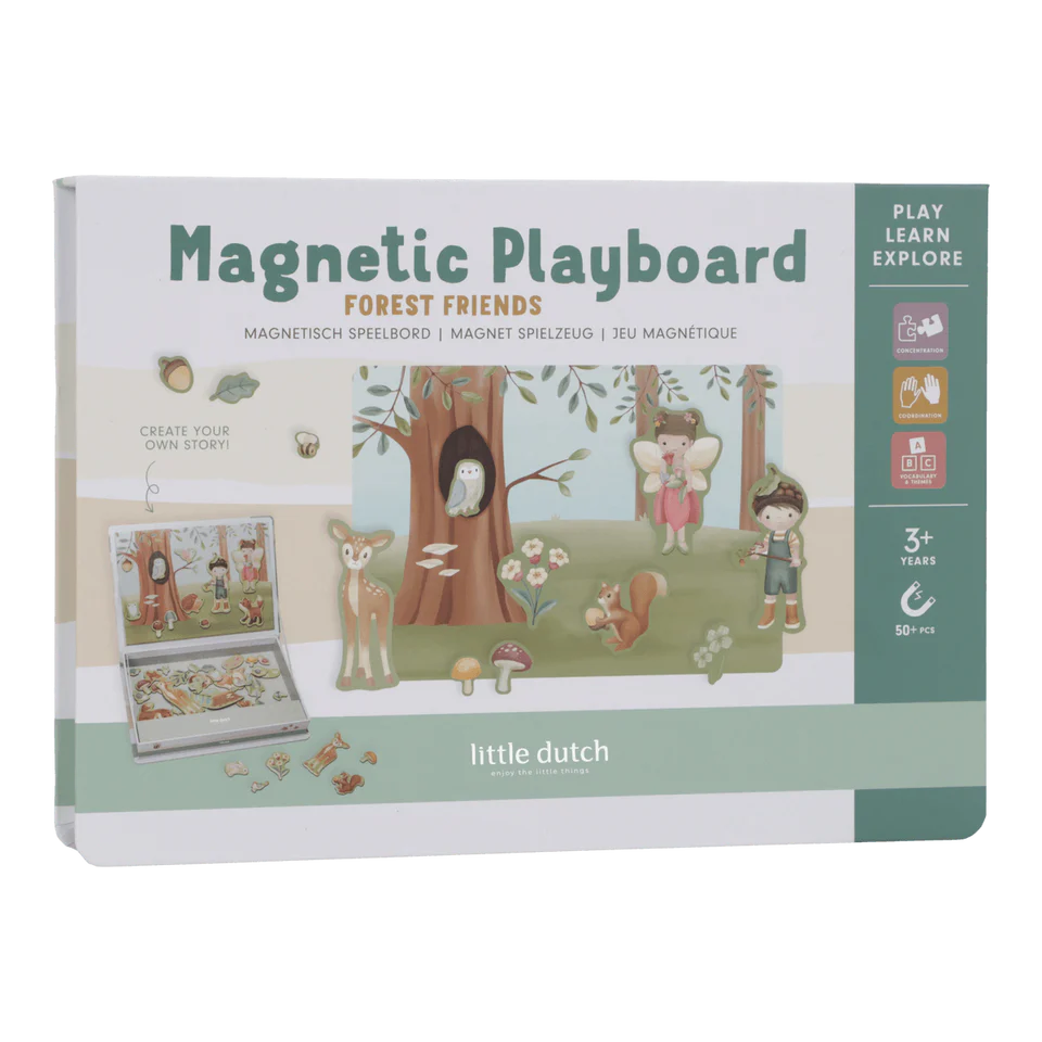 Little Dutch Magnetic Playboard - Forest Friends