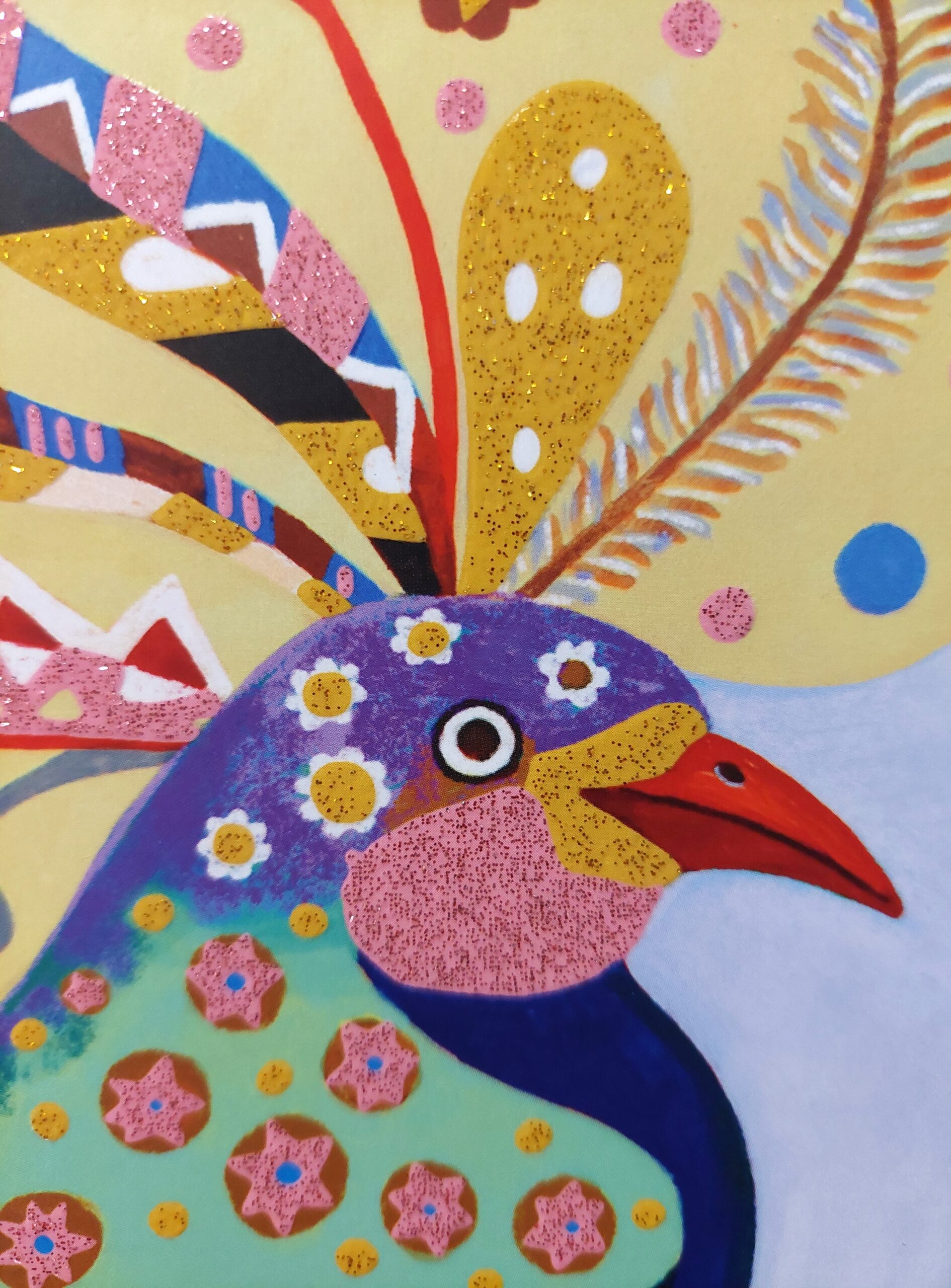 Djeco Wizzy Puzzle - Sparkling Bird (50 Pieces) - Image 3