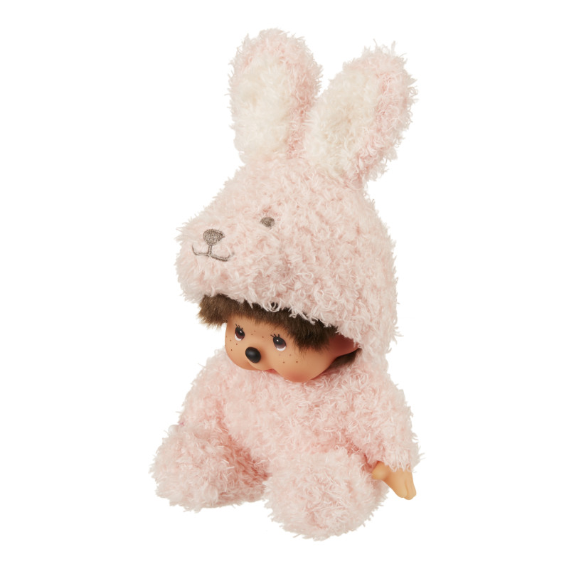 Monchhichi - Sitting Fluffy Bunny